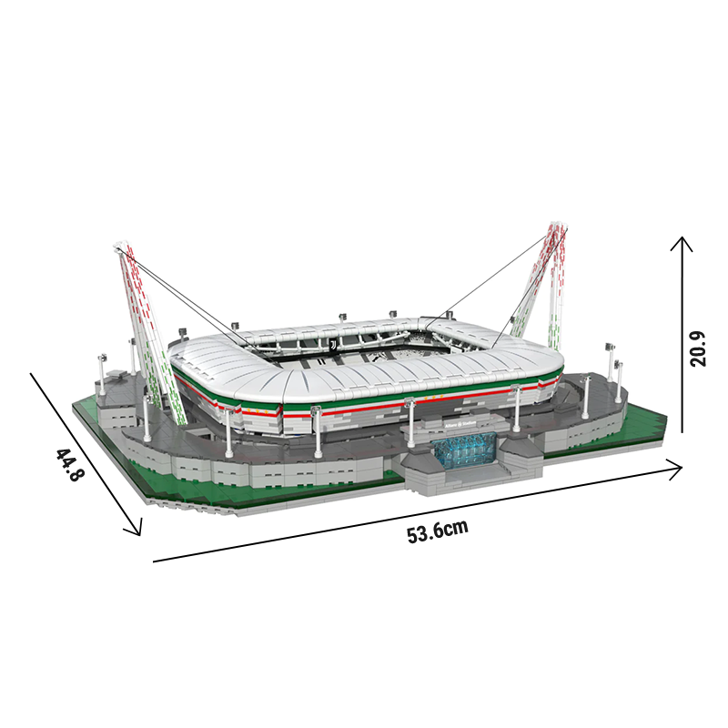 The Official Juventus Allianz Stadium 3637pcs