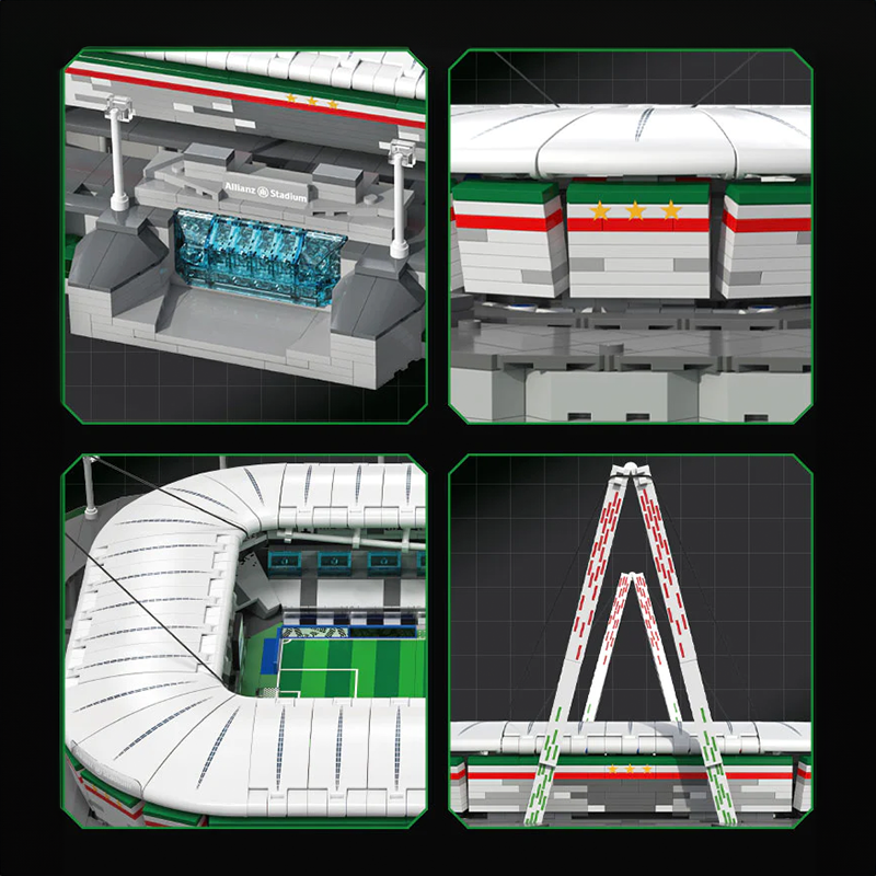 The Official Juventus Allianz Stadium 3637pcs