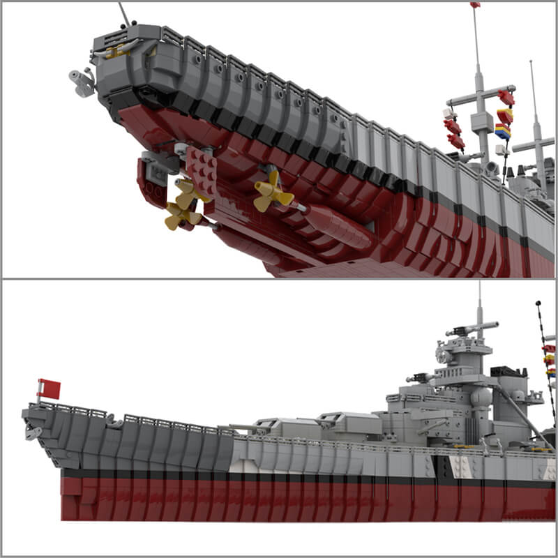 The Ultimate German Battleship Bismarck 9544pcs