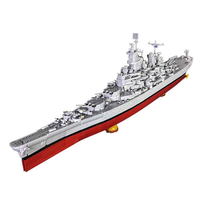 USS Iowa BB-61 Battleships 8042pcs