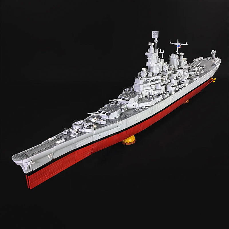 USS Iowa BB-61 Battleships 8042pcs