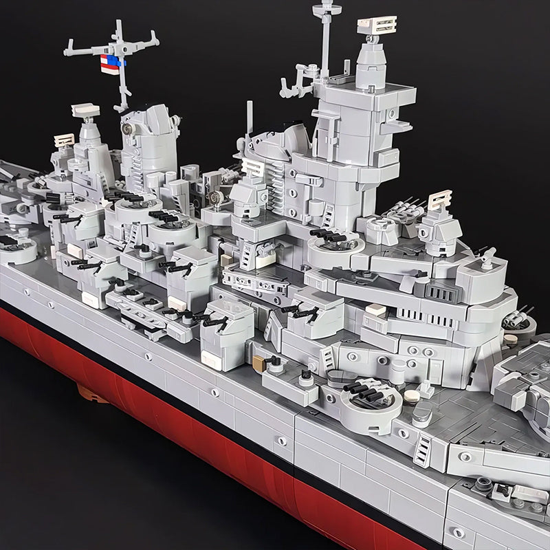 USS Iowa BB-61 Battleships 8042pcs