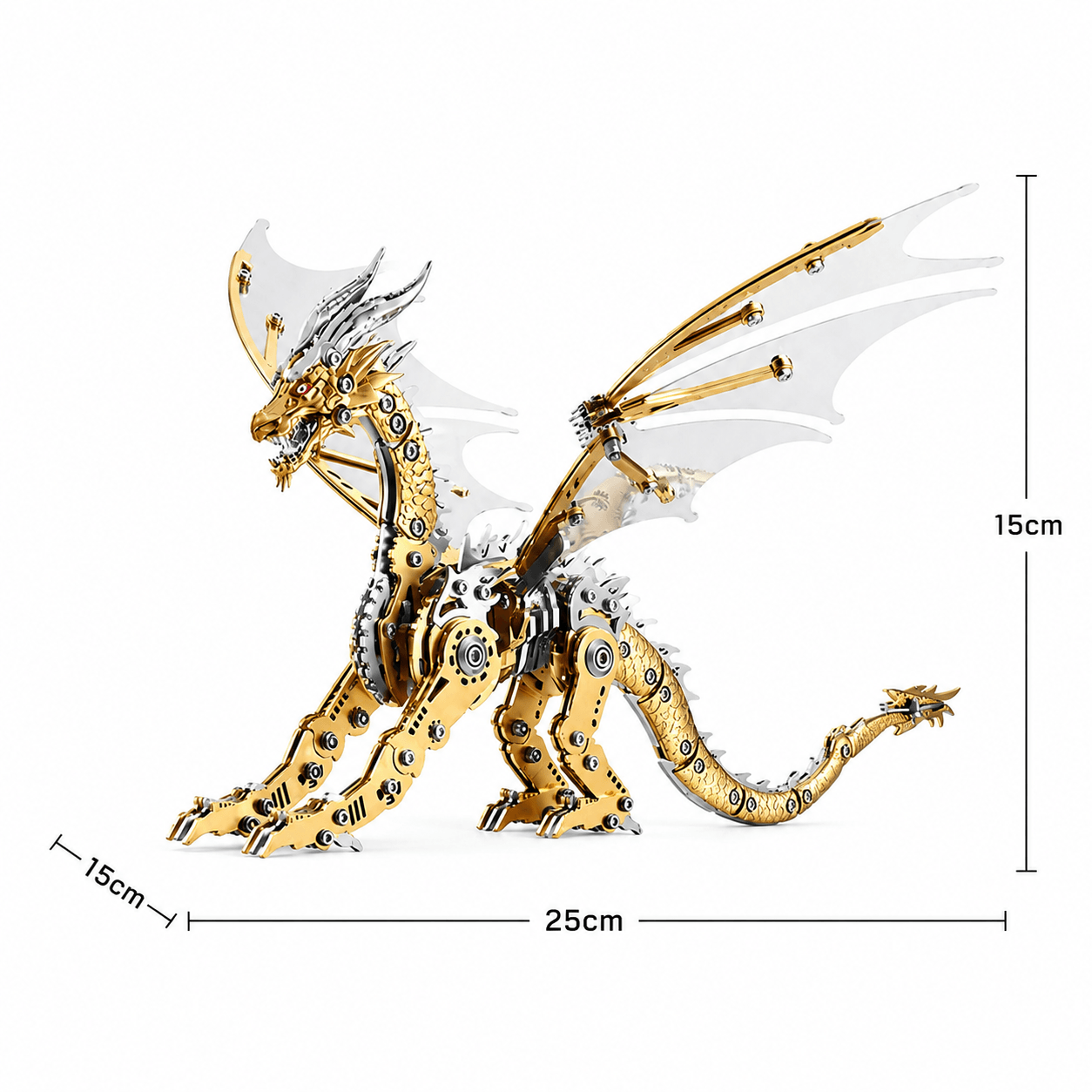 The Mechanical Sky Dragon - Metal Construction Set