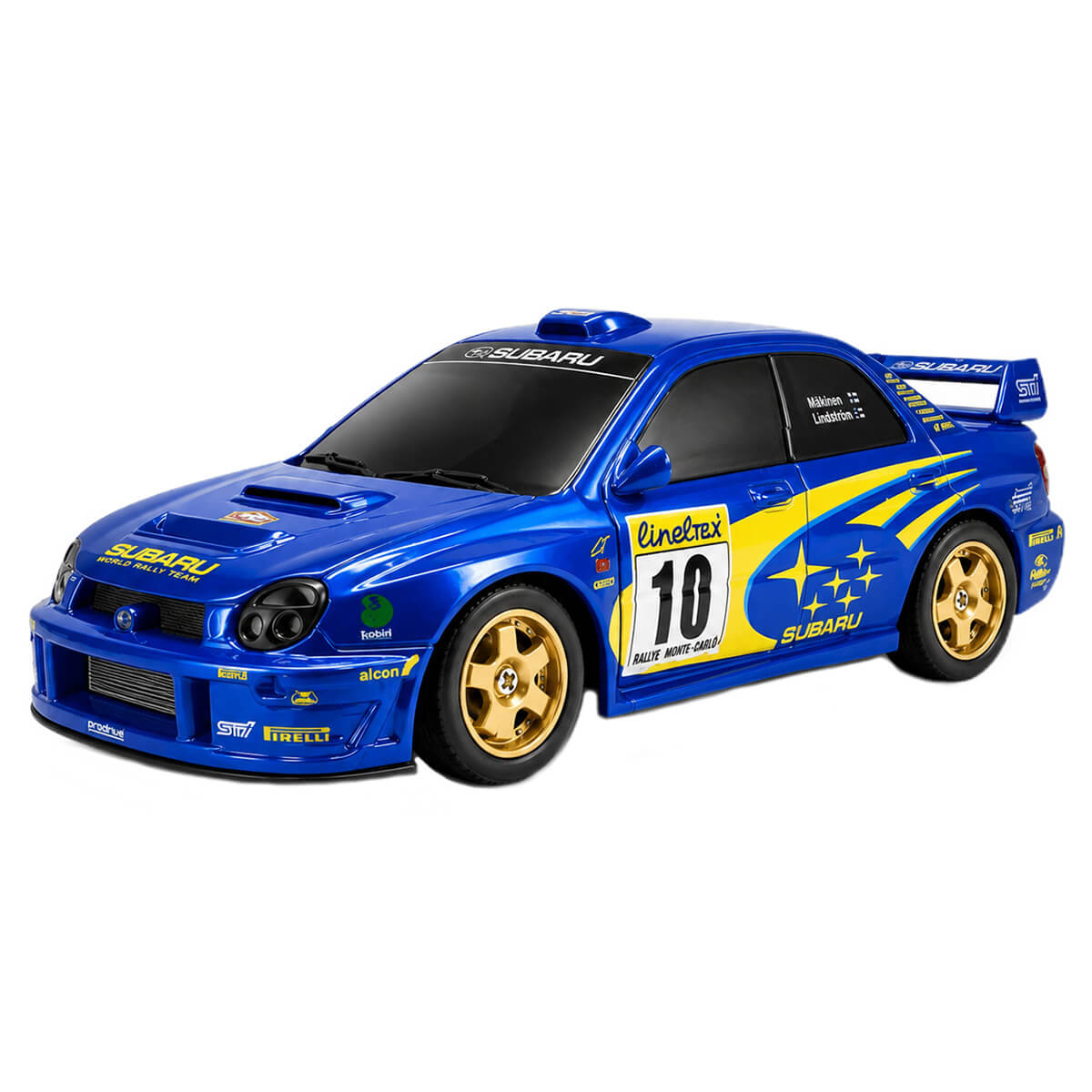 Drifting Subaru WRX STI