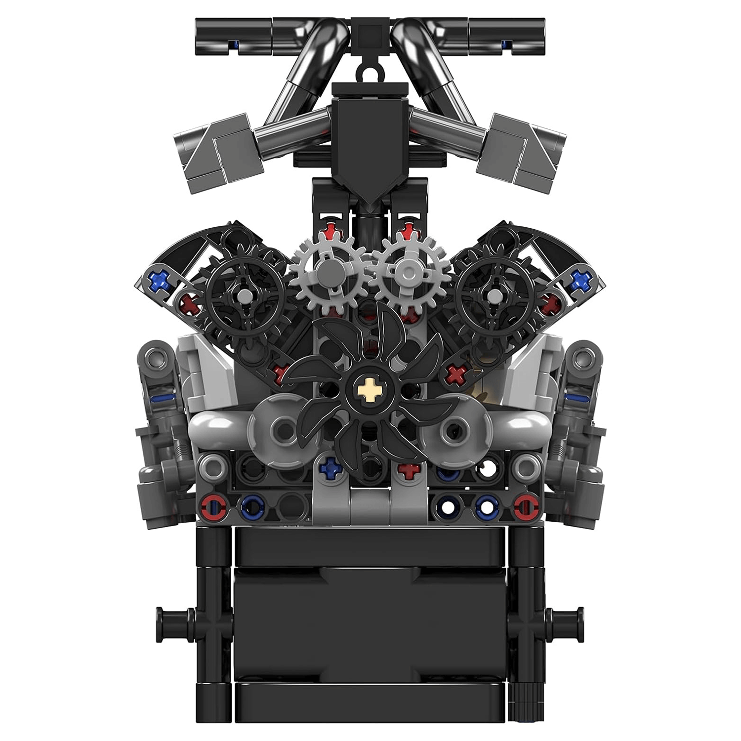 Motorised British Luxury V12 Engine 732pcs