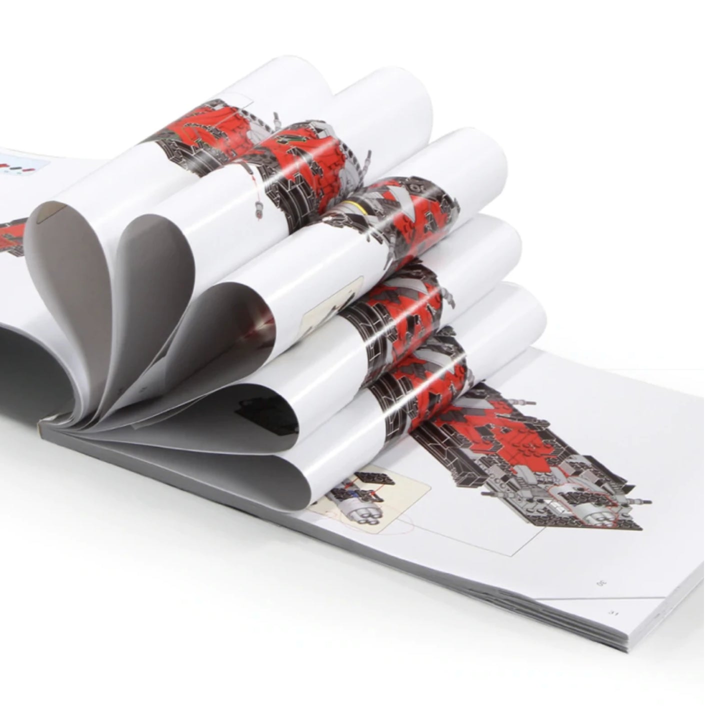 Methalox Rocket Engine Showcase 495pcs