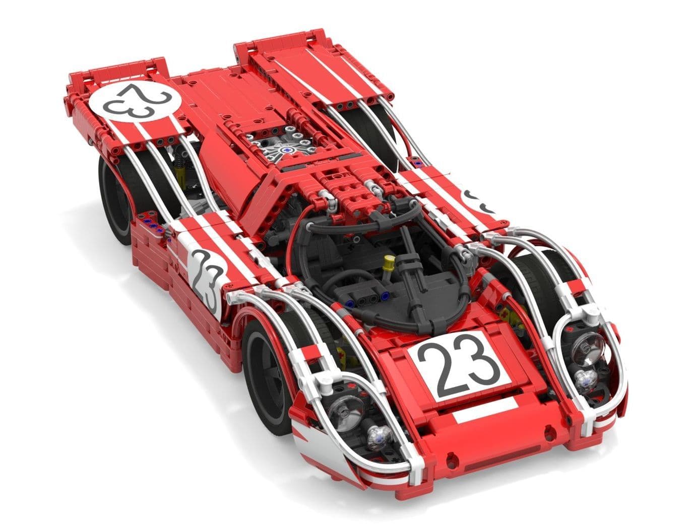 24H Race Cars Through The Generations 6940pcs