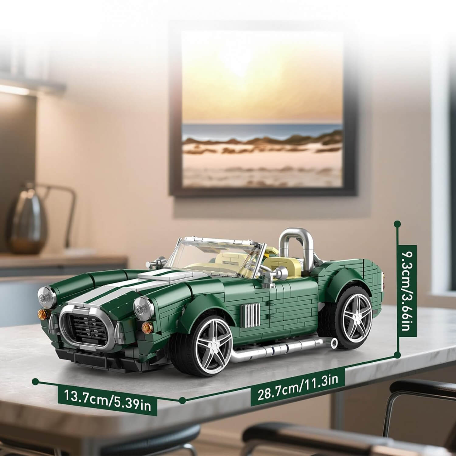 Convertible American Sports Car 1197pcs