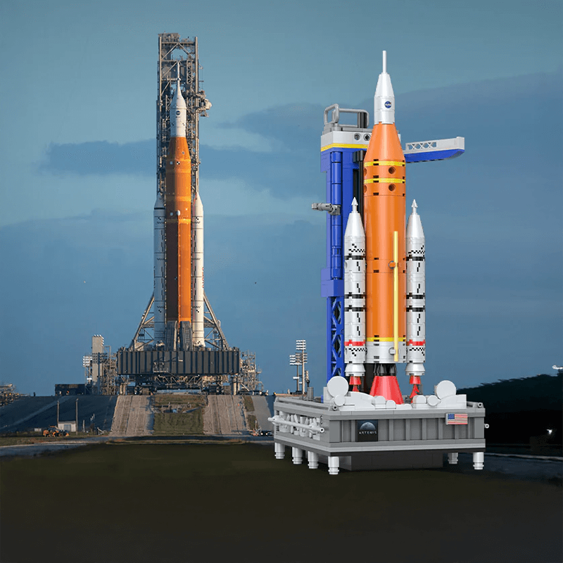 SLS Artemis Rocket 658pcs