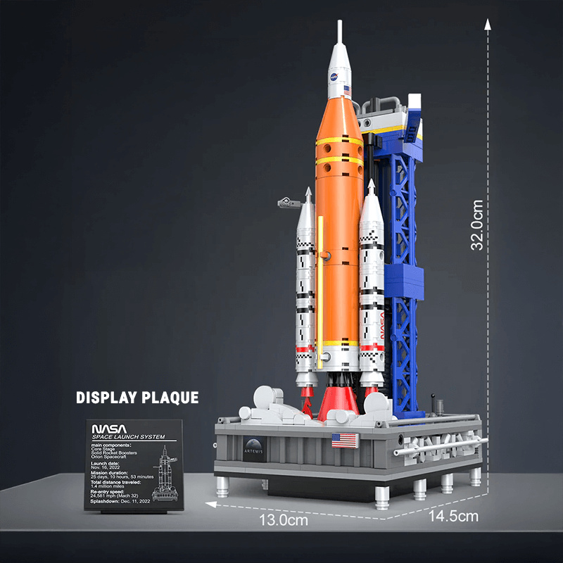 SLS Artemis Rocket 658pcs