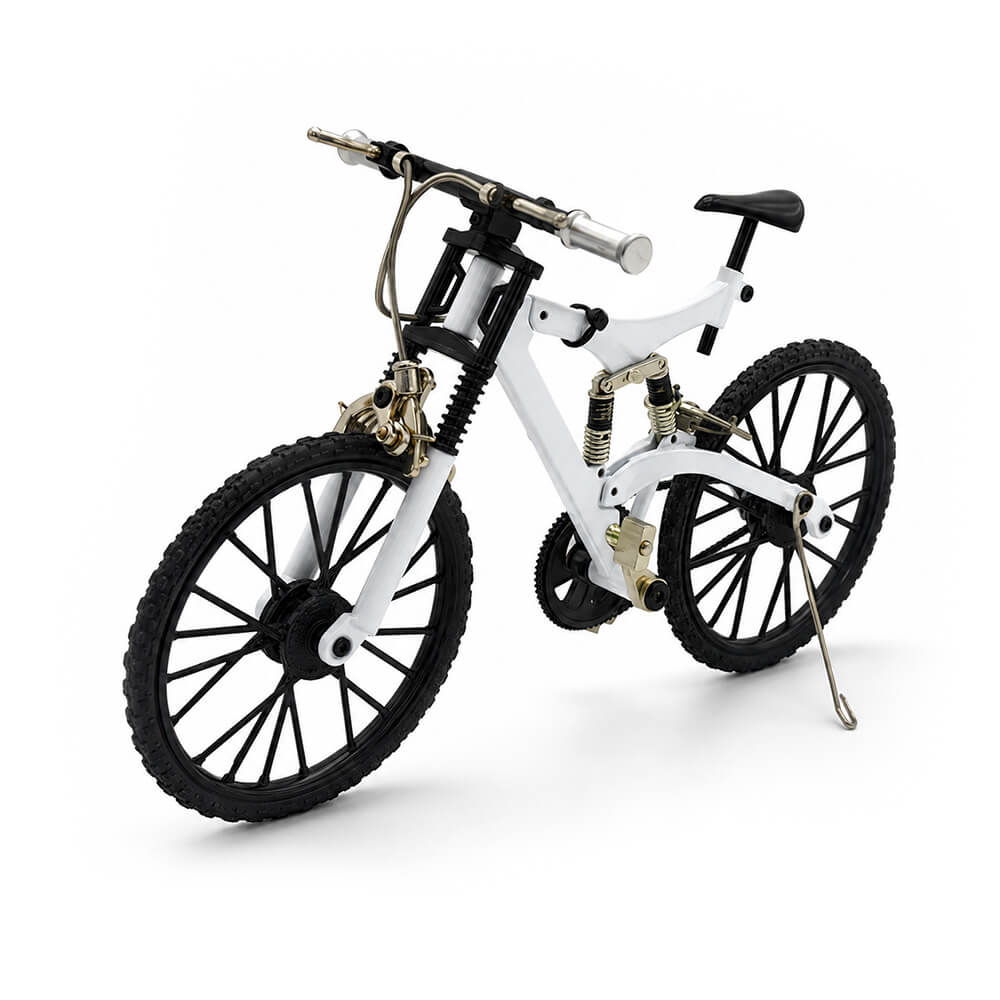 Classic Silver Bicycle - Metal Construction Set