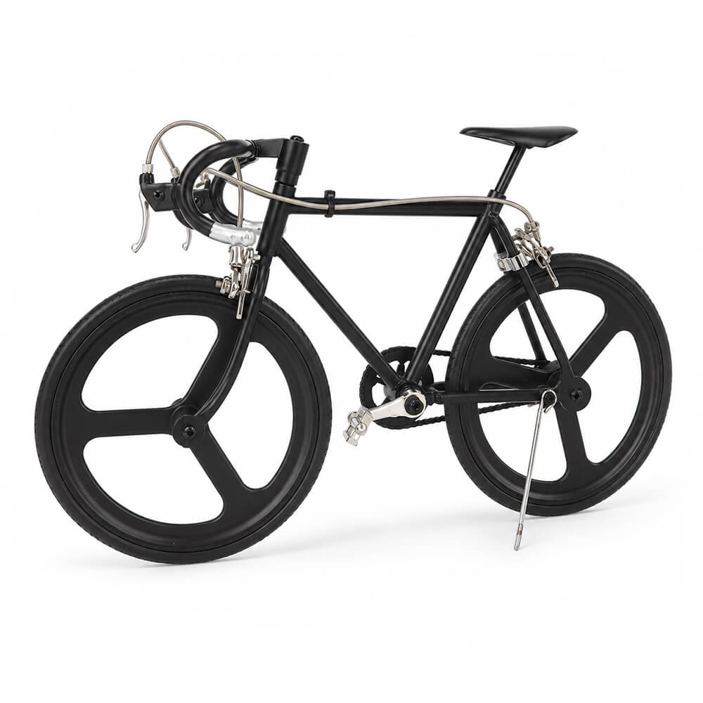 Black Racing Bicycle - Metal Construction Set