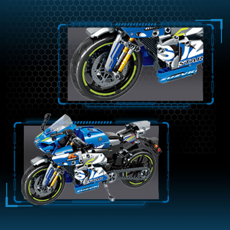 Sapphire Sports Bike 822pcs