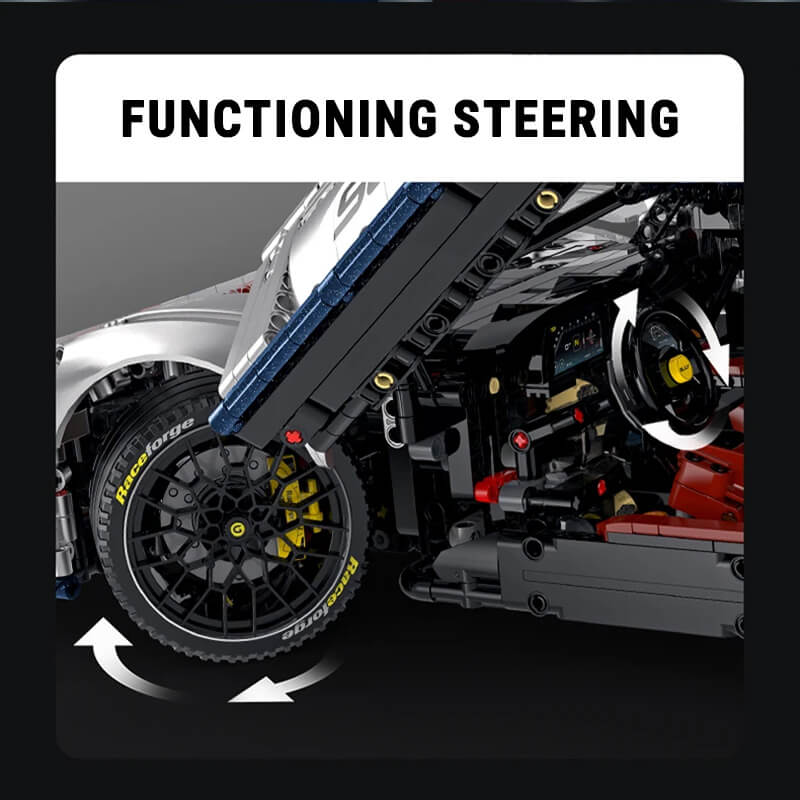 Remote Controlled V6 Prancing Horse Hypercar 3997pcs