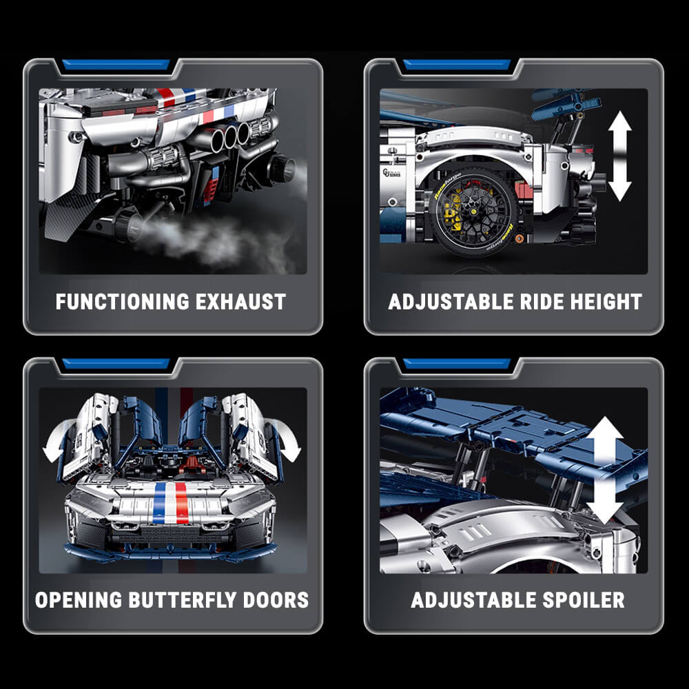 Remote Controlled V6 Prancing Horse Hypercar 3997pcs