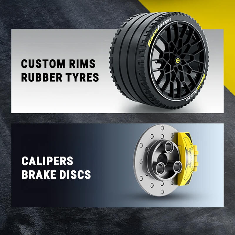 Remote Controlled V6 Prancing Horse Hypercar 3997pcs