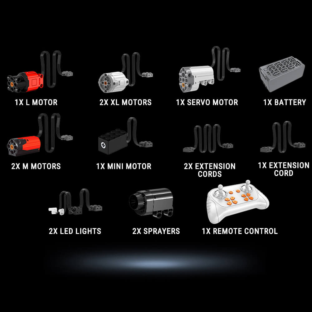 Remote Controlled V6 Prancing Horse Hypercar 3997pcs