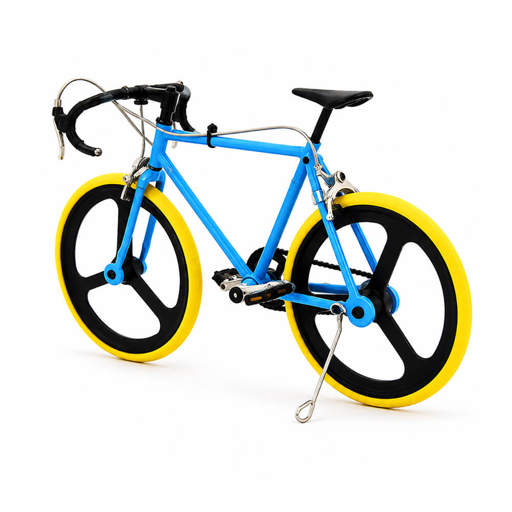 Blue Racing Bicycle - Metal Construction Set