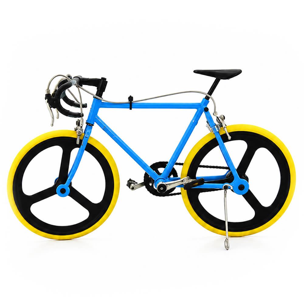 Blue Racing Bicycle - Metal Construction Set