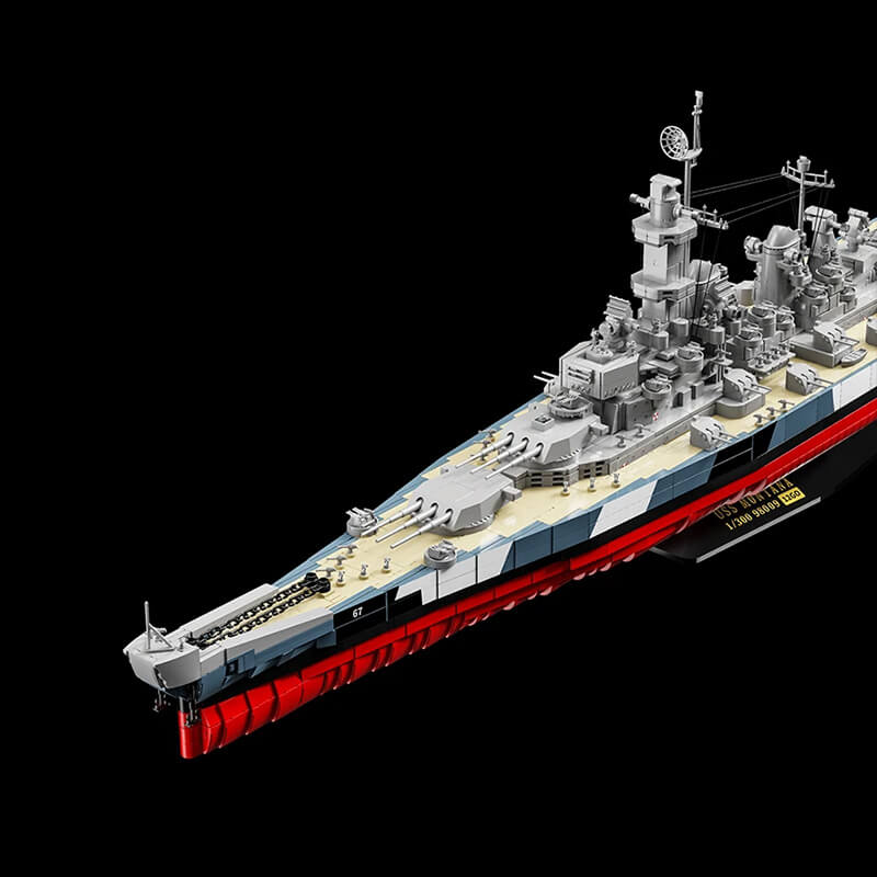 The USS Montana Battleship 2955pcs