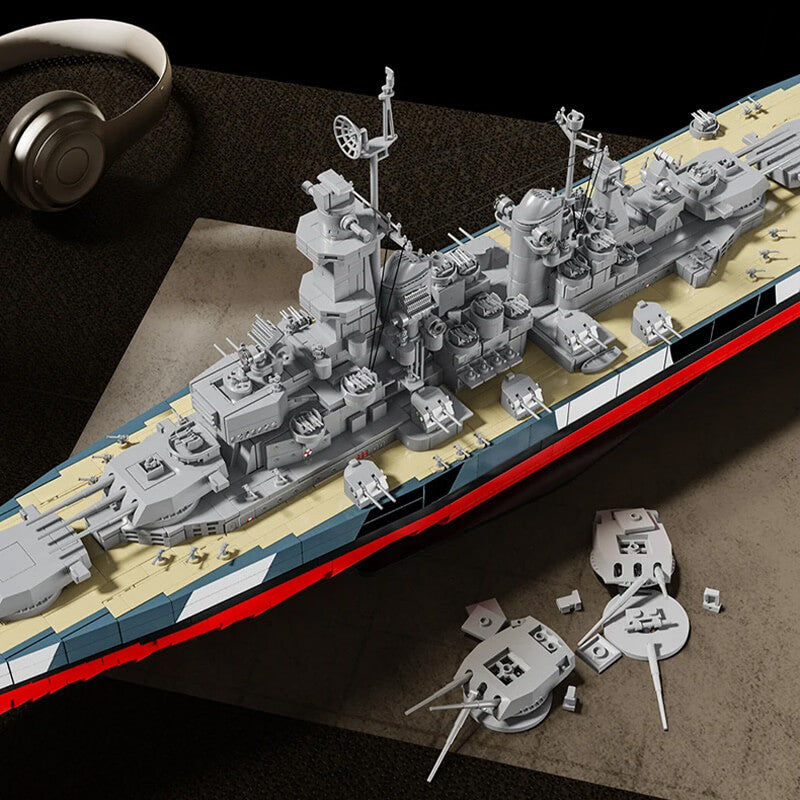 The USS Montana Battleship 2955pcs