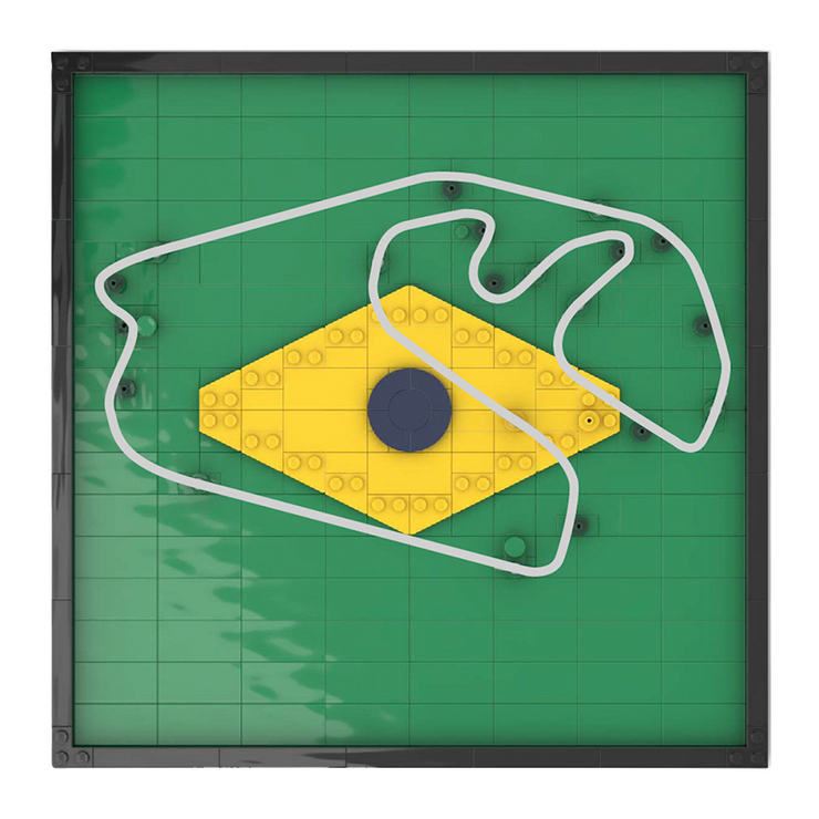 Sao Paulo Track Map 412pcs