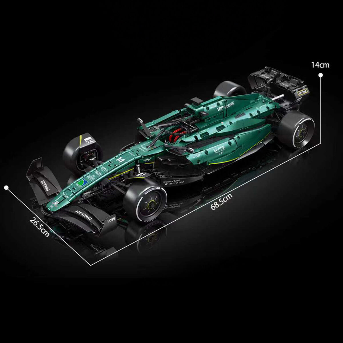 Remote Controlled British Racing Green 1959pcs