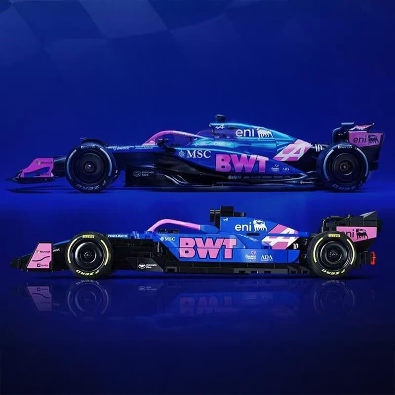 BWT Alpine Formula One Team Car 299pcs