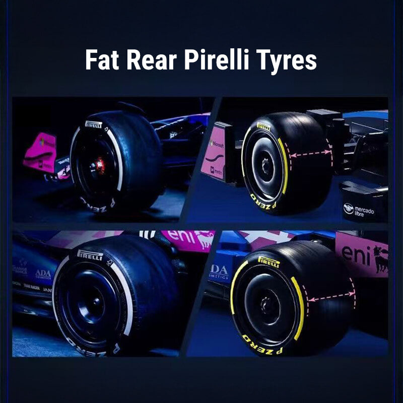 BWT Alpine Formula One Team Car 299pcs