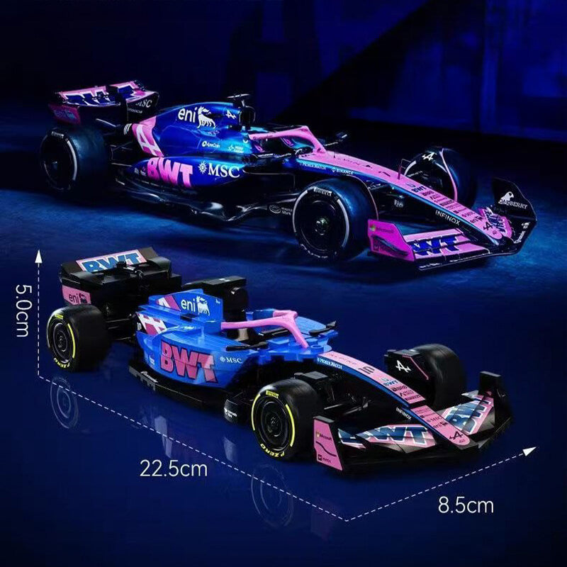 BWT Alpine Formula One Team Car 299pcs