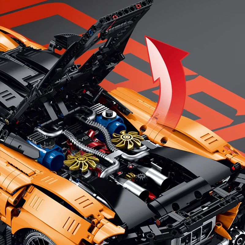 The 1200HP V8 Hybrid British Hypercar 3465pcs