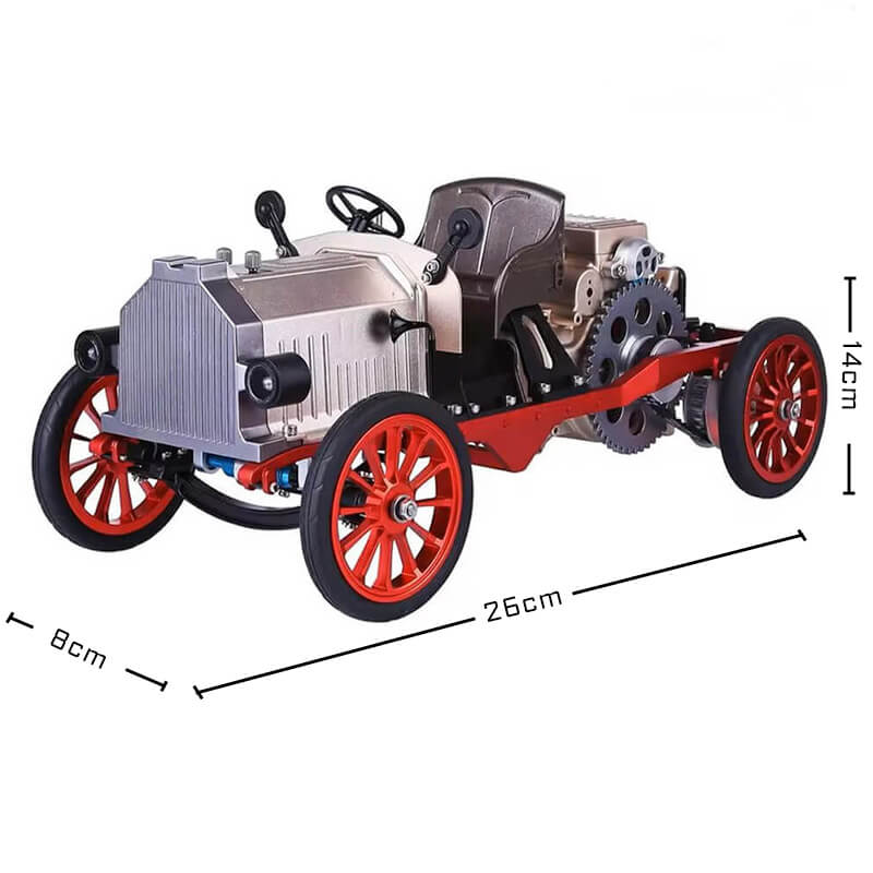 Vintage Roadster - Metal Construction Set