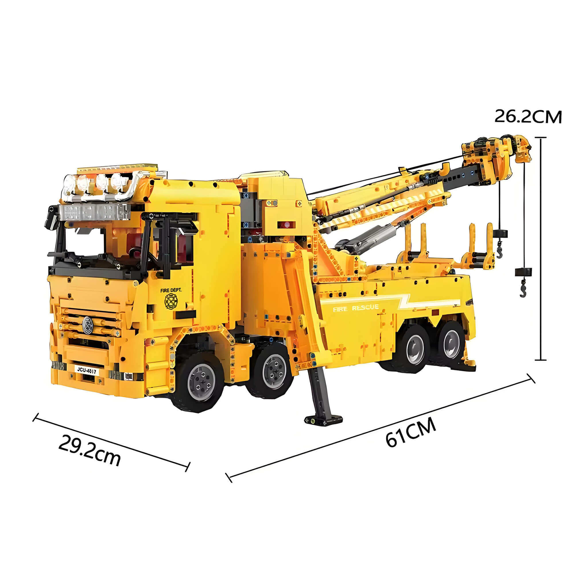 Remote Controlled Rescue Truck 4915pcs