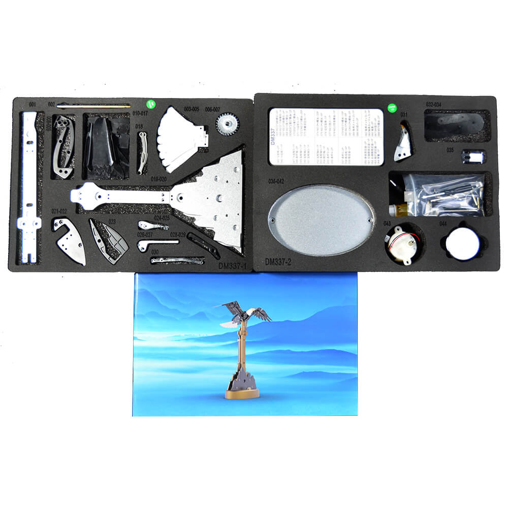 Soaring Mechanical Eagle - Metal Construction Set