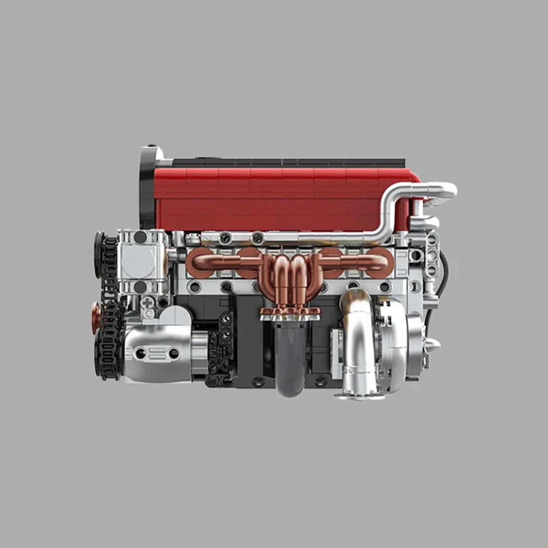 Motorised L4 Japanese Engine 917pcs