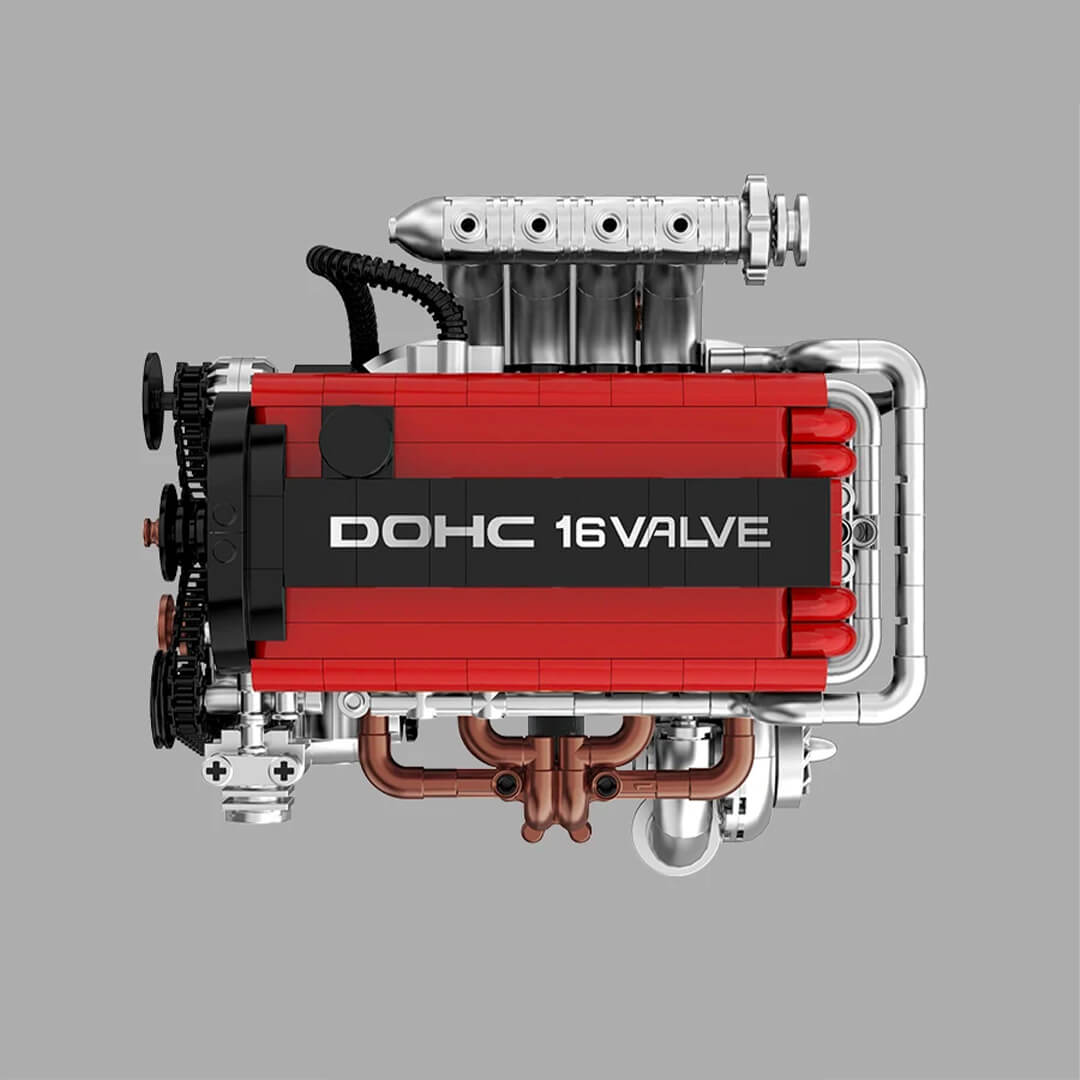 Motorised L4 Japanese Engine 917pcs