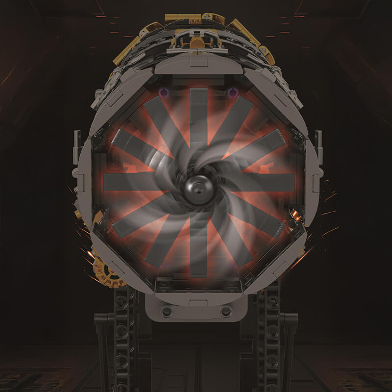 Motorised F35 Turbine Engine 1811pcs