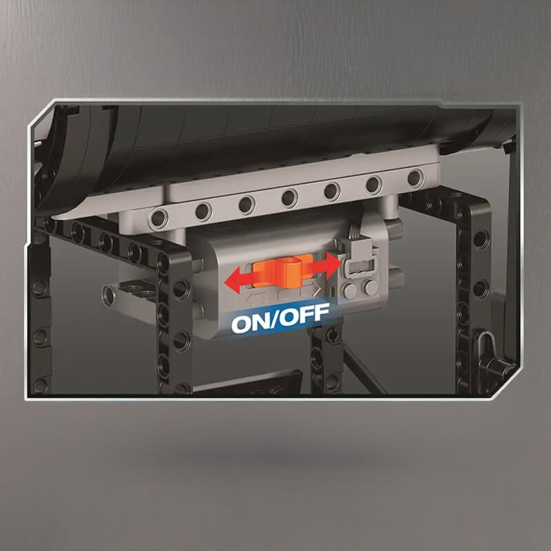 Motorised F35 Turbine Engine 1811pcs