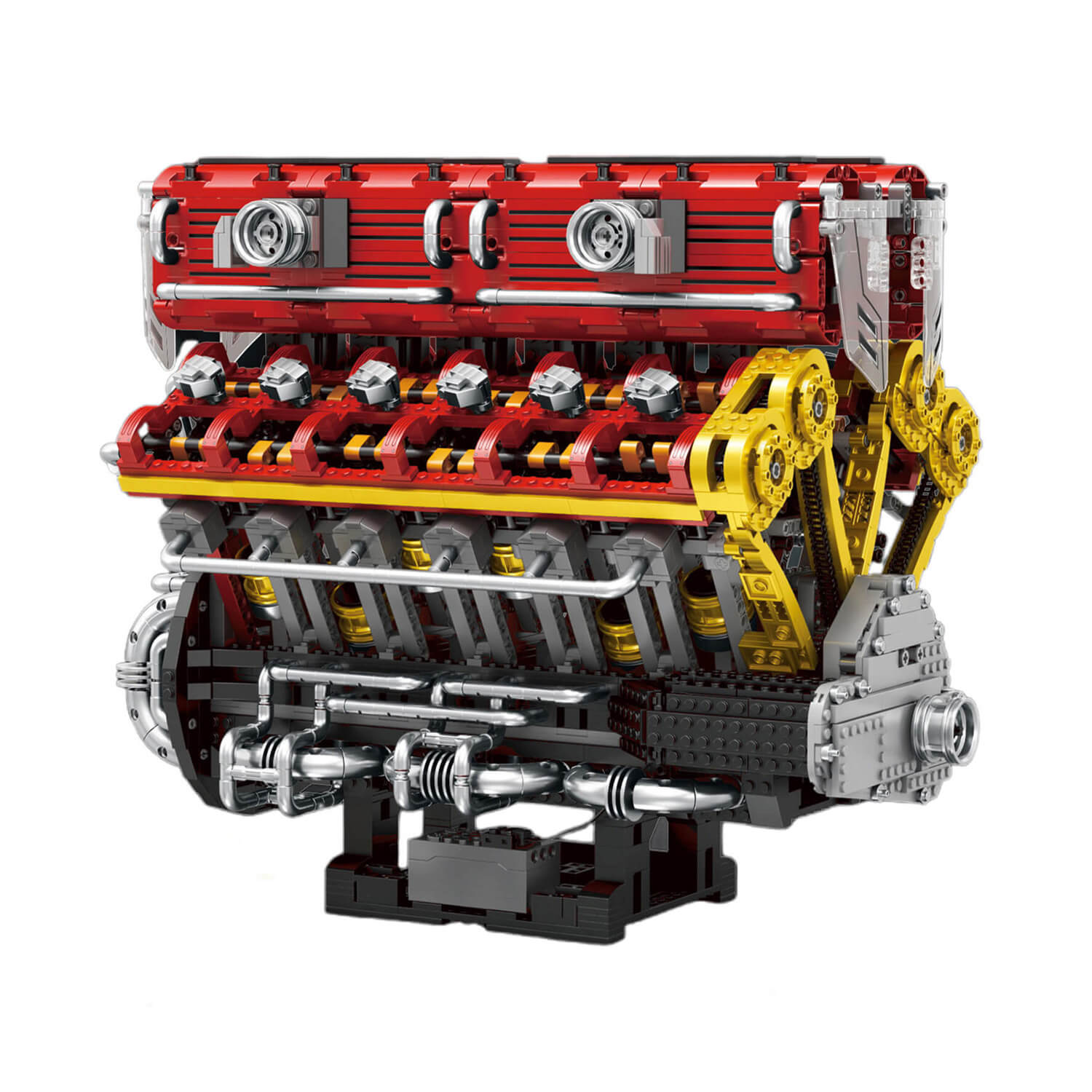The Ultimate Italian Supercar V12 Engine 4718pcs