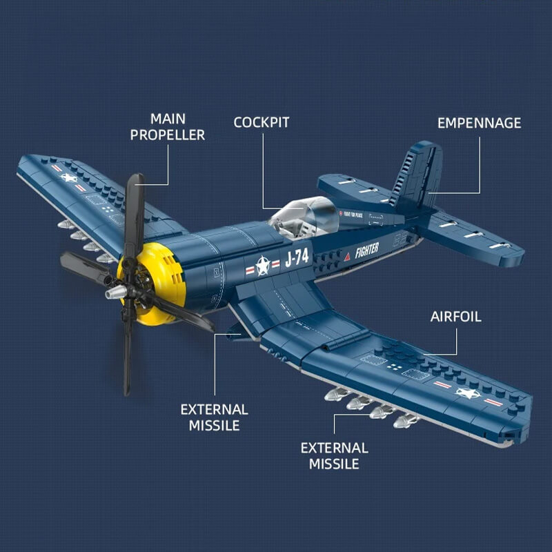 The Vought F4U Corsair 766pcs