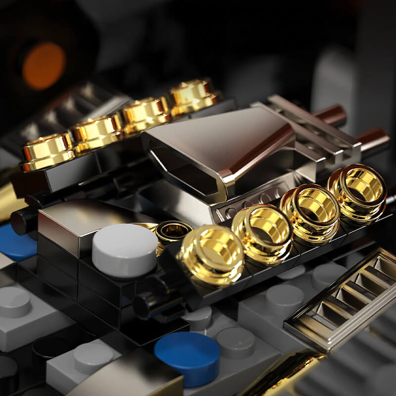 Dual-Mode Remote Controlled Crawler 990pcs