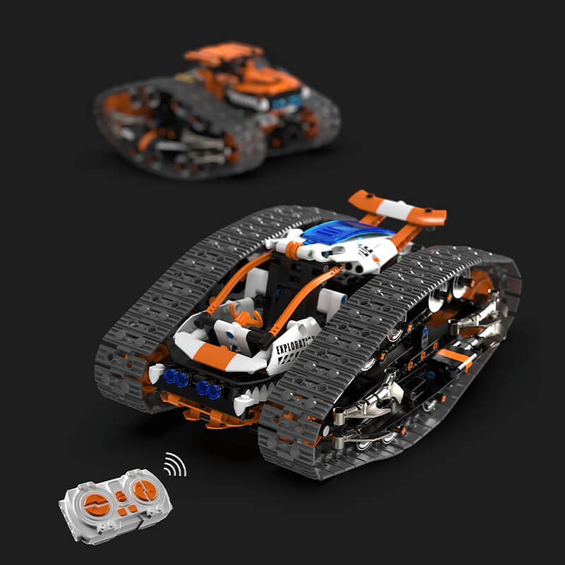 Dual-Mode Remote Controlled Crawler 990pcs