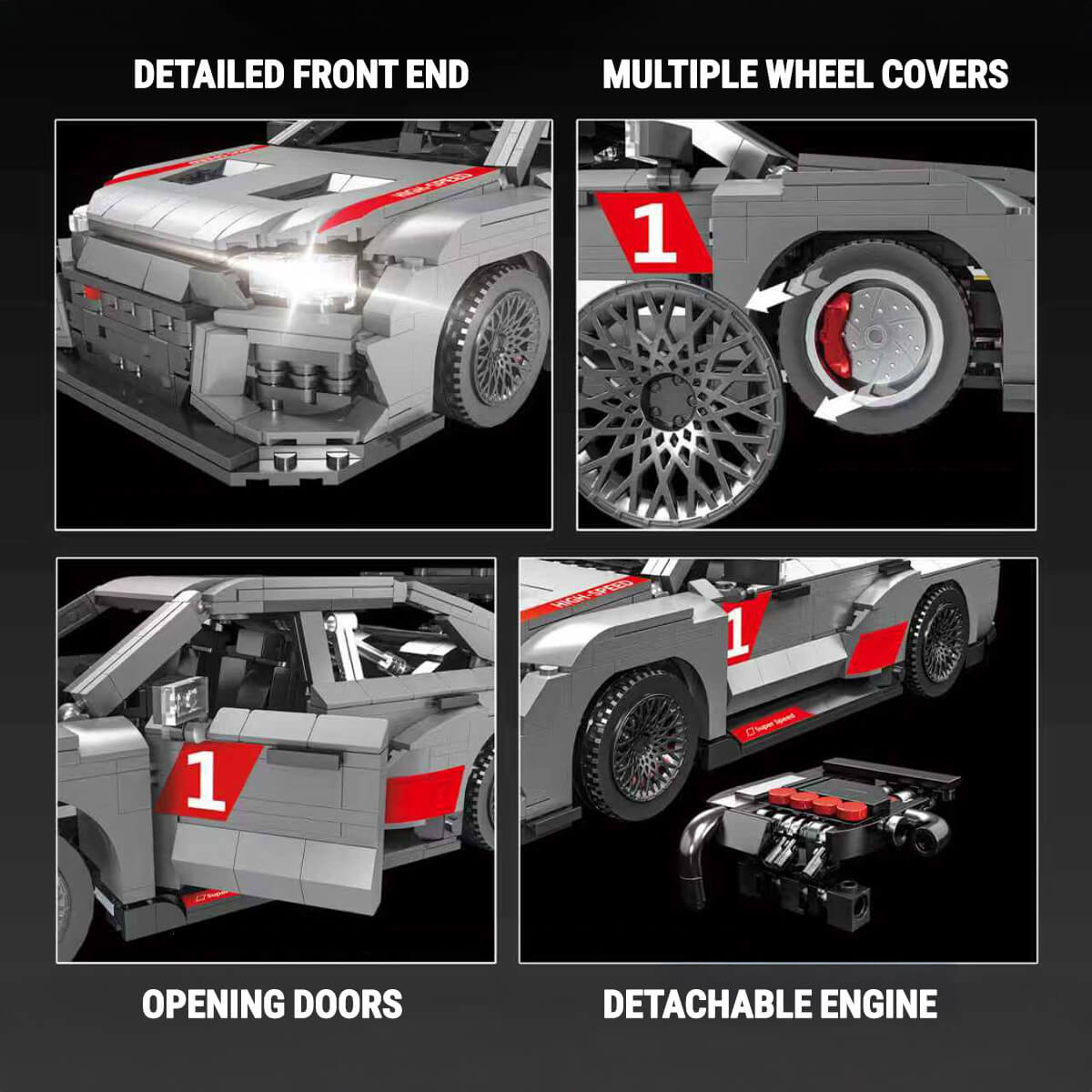 Widebody German Race Wagon 1519pcs