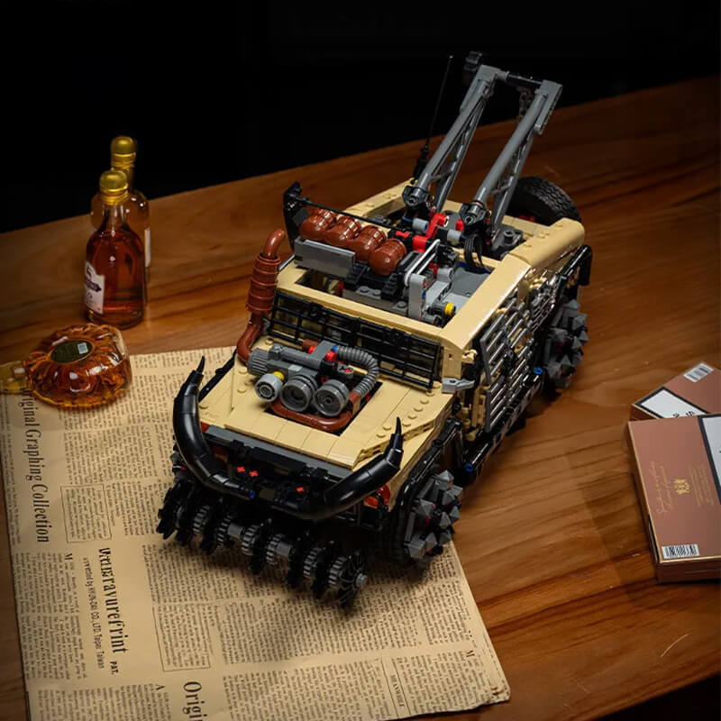 The Apocalyptic Humvee 2068pcs