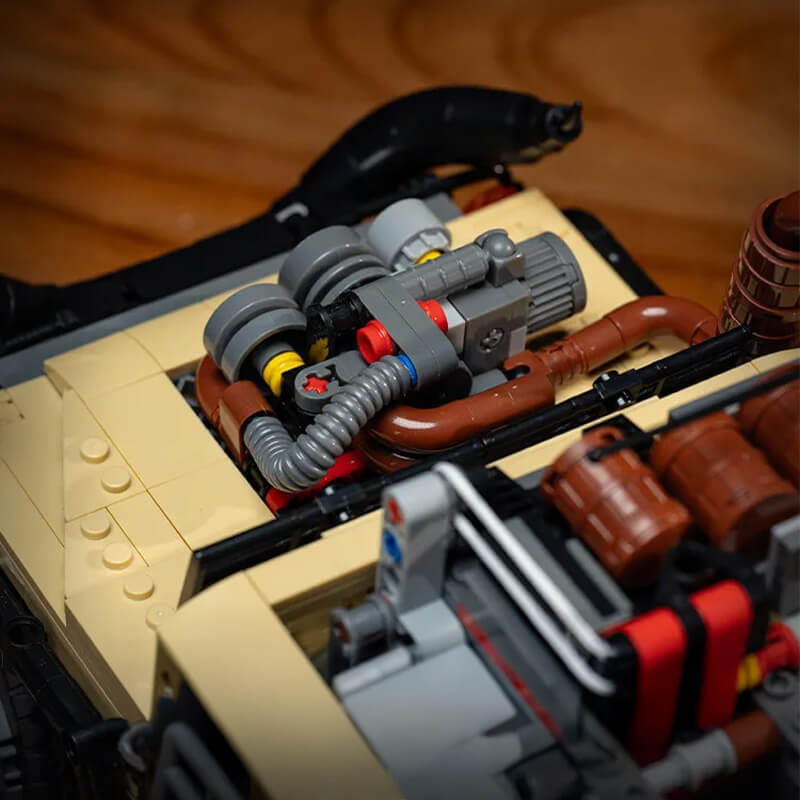 The Apocalyptic Humvee 2068pcs