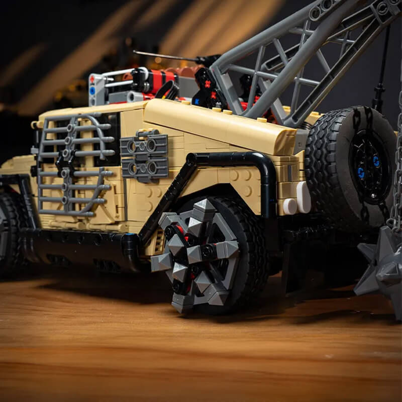 The Apocalyptic Humvee 2068pcs