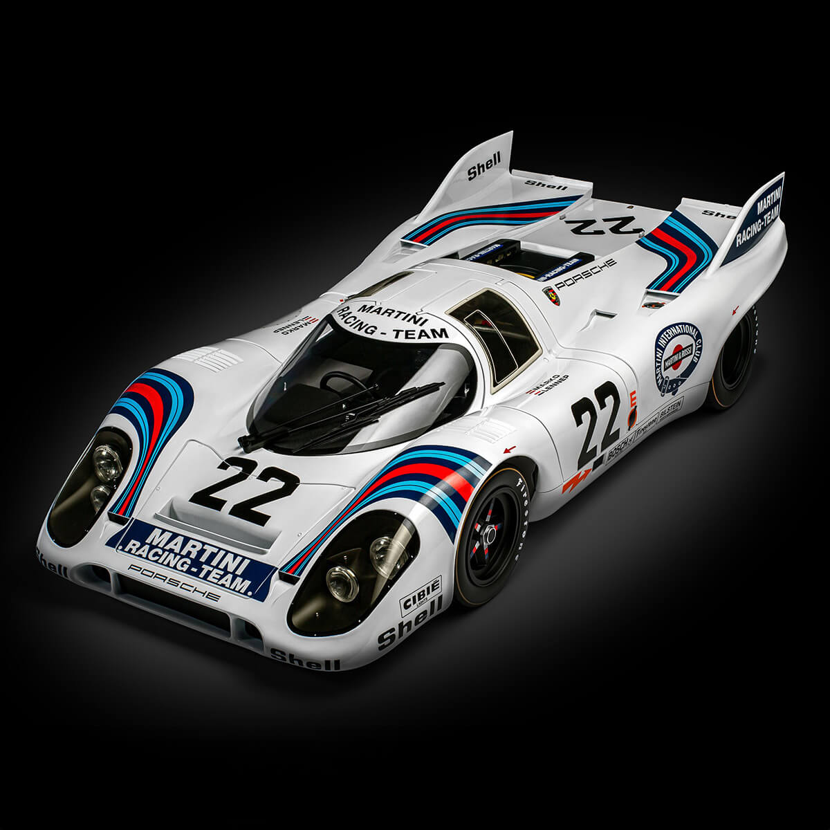 The Officially Licensed Porsche 917KH 1:8 Scale - Metal Construction Set