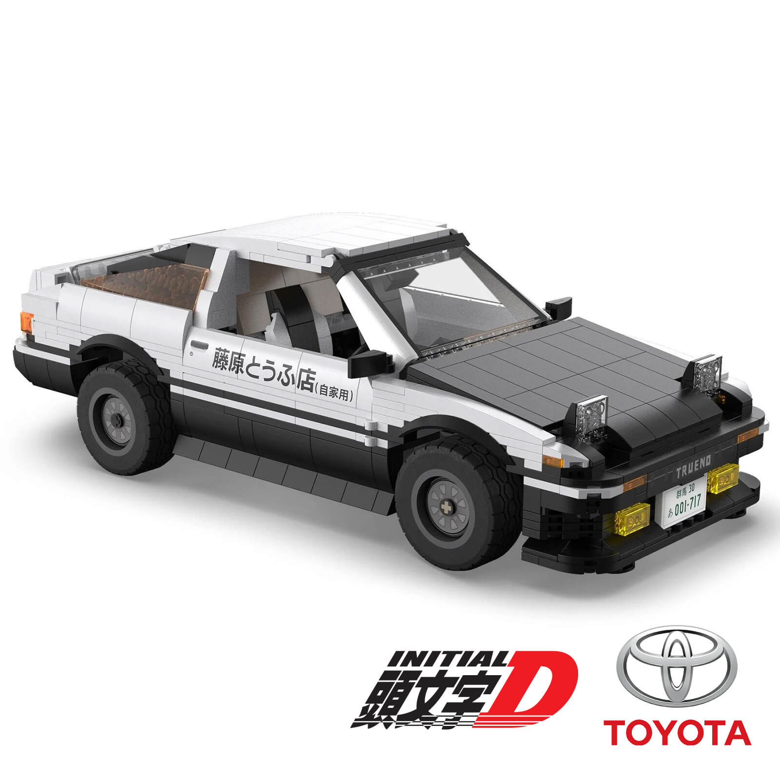 Remote Controlled Initial D AE86 1233pcs