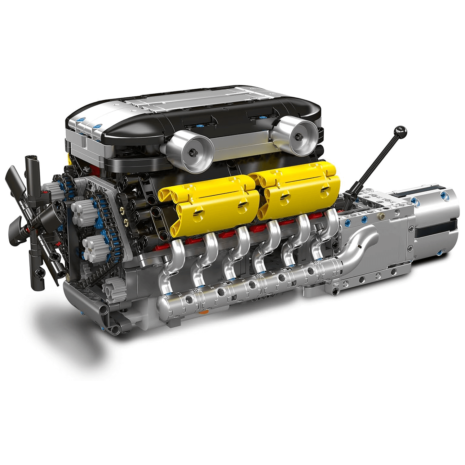 Motorised Italian Bull V12 Engine 1259pcs