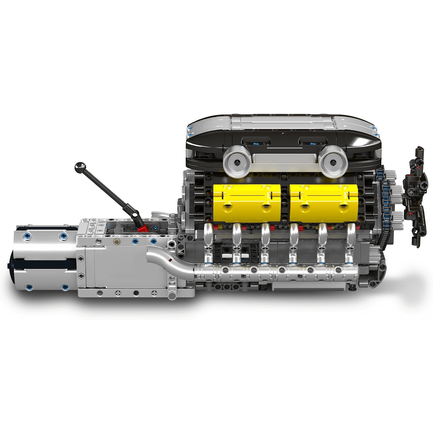 Motorised Italian Bull V12 Engine 1259pcs